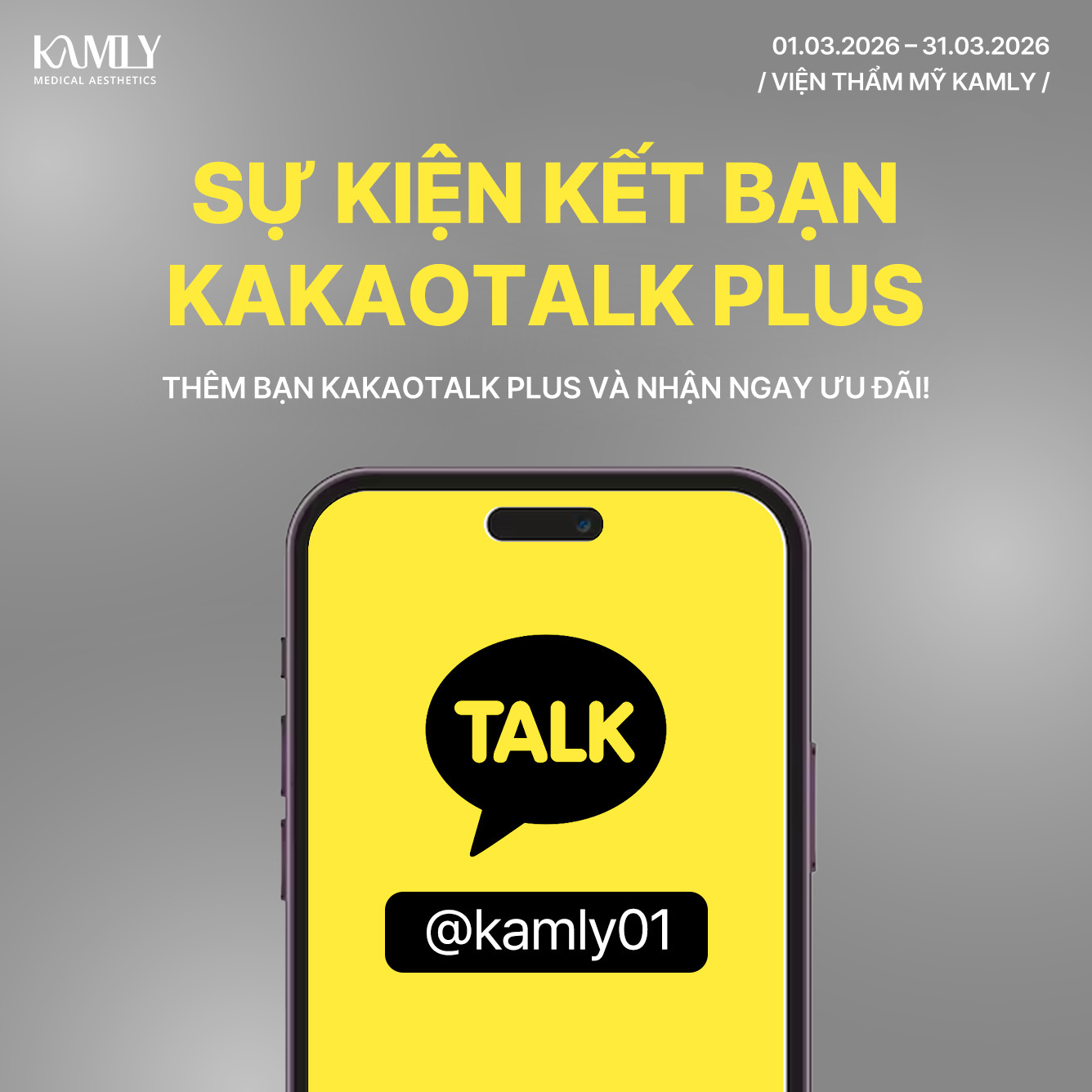 Sự Kiện Kết Nối Với Kênh KakaoTalk