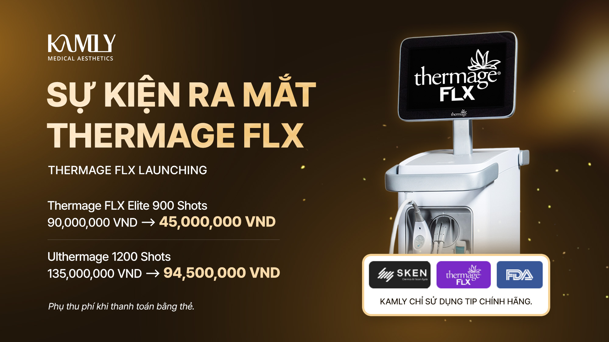 Ra mắt Công Nghệ Mới Thermage FLX